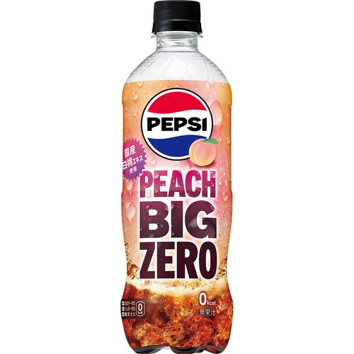サントリー ペプシ BIG ZERO PEACH 600ml