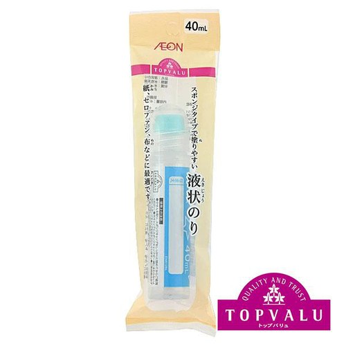 液状のり学童用 ブルー 40ml トップバリュ