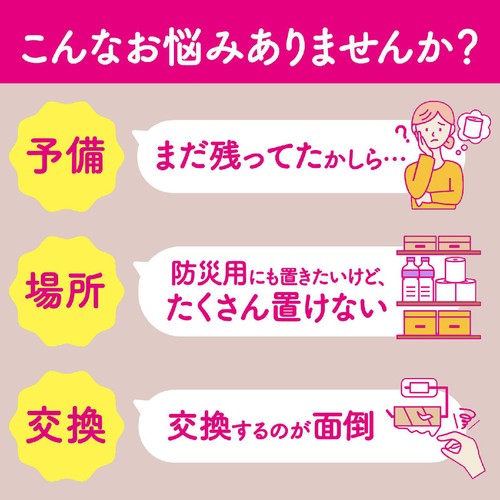日本製紙クレシア スコッティフラワー 1.5倍長持ち トイレットロール ダブル 37.5m x 8ロール