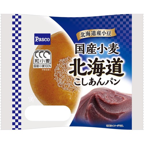 パスコ 北海道こしあんパン 1個