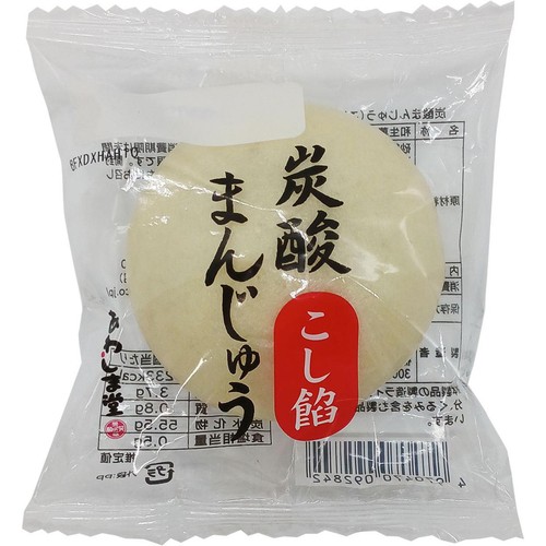 あわしま堂 炭酸まんじゅう(こしあん) 1個