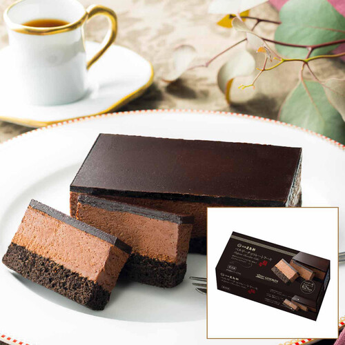 happy5 ページ 五島軒 ベルギーチョコレートケーキ【冷凍】商品サイズ 長さ約16cm x