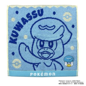 ポケモン タオルハンカチ クワッス 約25 x 25cm Green Beans