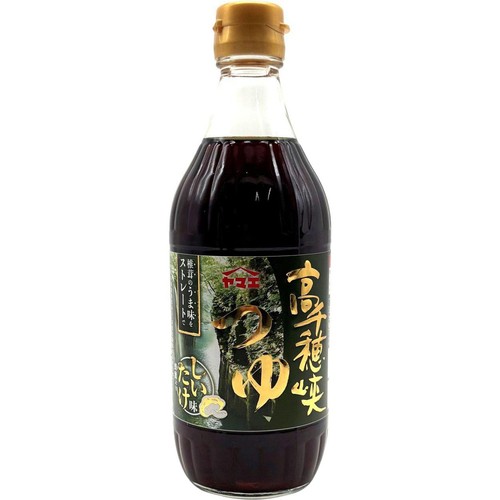 ヤエマ品です ヤマエ食品工業 高千穂峡つゆ しいたけ味 500ml Green Beans