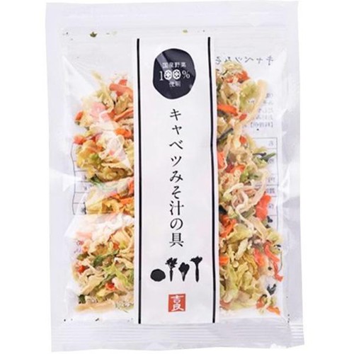 吉良食品 キャベツみそ汁の具 40g