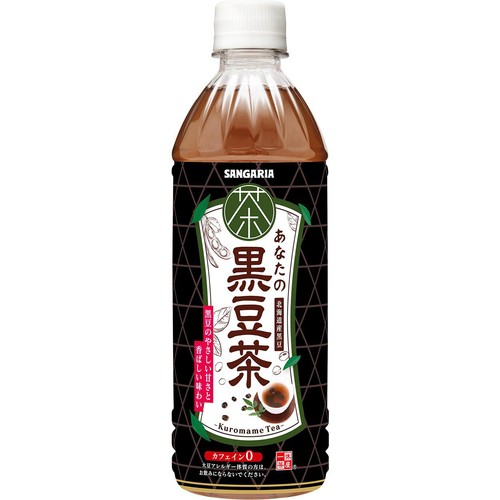 サンガリア あなたの黒豆茶 500ml
