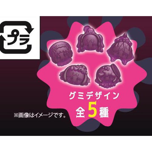おすずチャートタイガー　シール付き バンダイ VIRUSWEETS ステッカーつき GUMMY 26g Green Beans