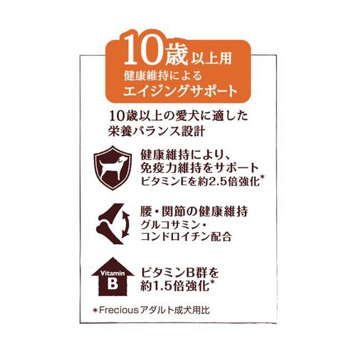 【ペット用】 ユニ・チャーム 国産グラン・デリ フレシャス 10歳以上用 チキン&ビーフ入り 小粒 1.0kg