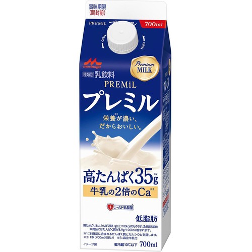 森永乳業 プレミル カルシウム 700ml Green Beans | グリーンビーンズ