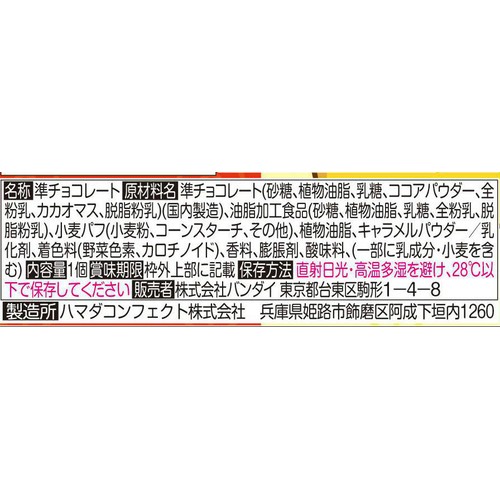 バンダイ ポケットモンスター キャラパキ チョコレート 1個入