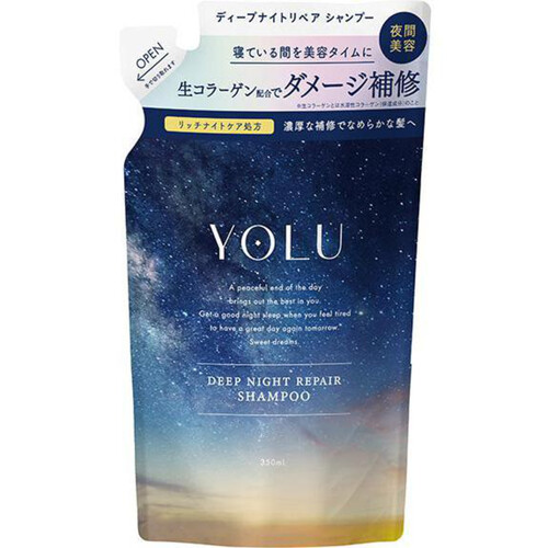 I-ne YOLU(ヨル) ディープナイトリペアシャンプー つめかえ用 350mL