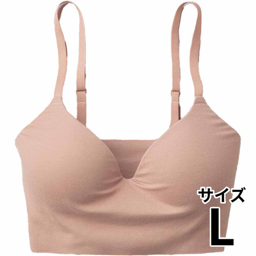 グンゼ Fitte ノンワイヤーブラジャー L マルシェピンク