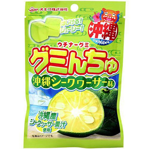オキコ グミんちゅシークヮーサー味 40g