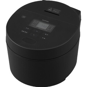 アイリスオーヤマ IHジャー炊飯器 5.5合 50銘柄炊き 極厚火釜 ブラック