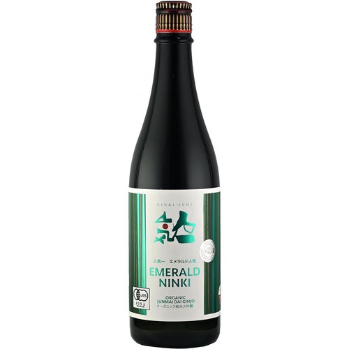 【福島県】 人気酒造 人気一 エメラルド人気 オーガニック純米大吟醸 720ml