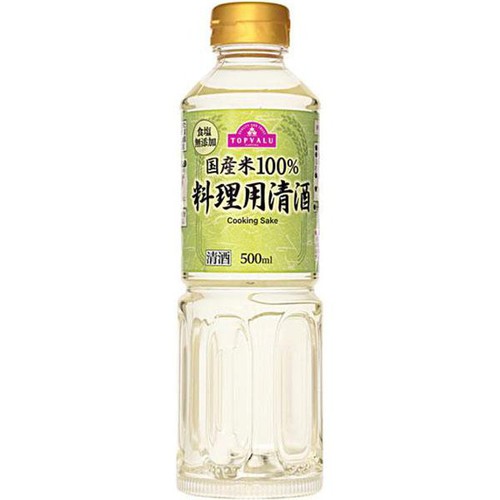 国産米100%料理用清酒 500ml トップバリュ