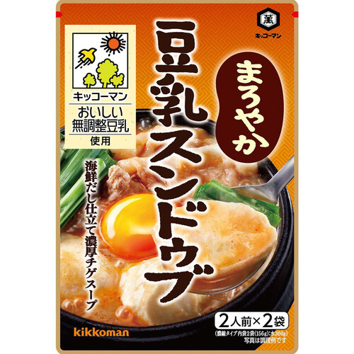 キッコーマン まろやか豆乳スンドゥブ 156g