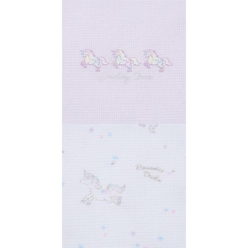 オーガニックコットンブレンド 総柄タンクトップ(速乾) 2枚組 120cm トップバリュ