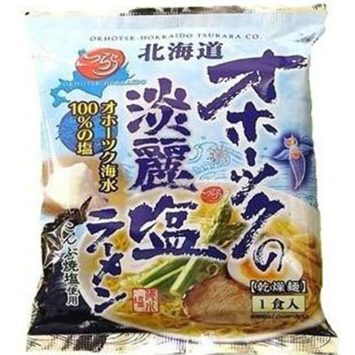 みなみかわ製麺 オホーツクの淡麗 塩ラーメン 1食入 (159g)