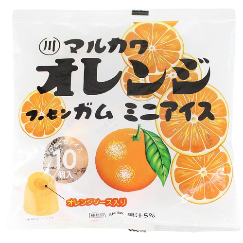 アイガー マルカワオレンジフーセンガム ミニアイス 9ml x 10個入