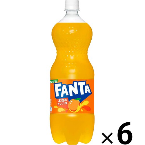 コカ・コーラ ファンタ オレンジ 1ケース 1500ml x 6本