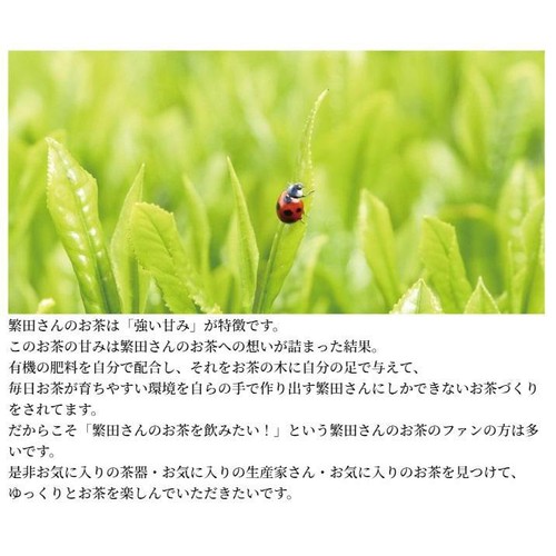 葉桐 農薬不使用栽培 繁田さんの高山茶 80g