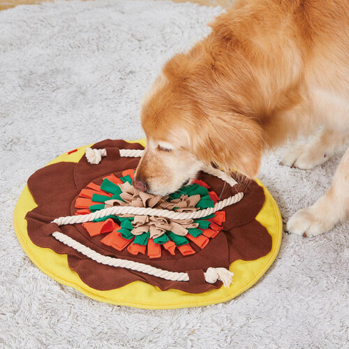 【ペット用】 ペティオ カツオ踊るお好み焼きのノーズワークマット 全犬種用 1個