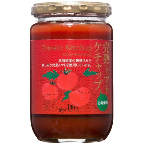コーミ北のほたるファクトリー 完熟トマトケチャップ 320g Green Beans