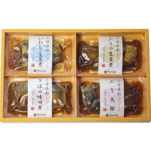 【常温】 煮魚総菜盛り合わせギフト 4パック