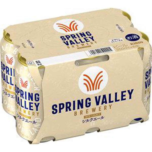 【5.5%】 キリン スプリング・ヴァレー ブルワリー シルクエール 350ml x 6本