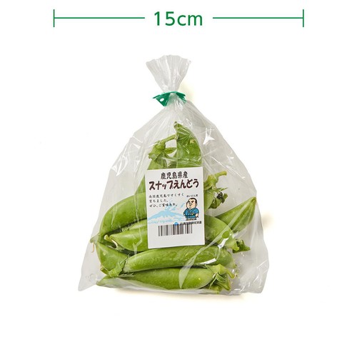 鮮度+］鹿児島県産 スナップえんどう 100g Green Beans | グリーン