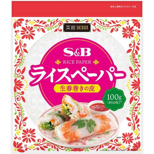 エスビー食品 菜館 ライスペーパー 100g