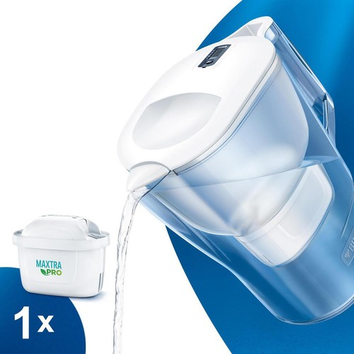 BRITA ポット型浄水器 1L フィルター8個付き BRITA（ブリタ） ＼ ポイント10% 12/13-15 25:59まで ／ 浄水器 公式