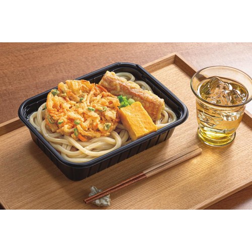 テーブルマーク うどん和膳 彩り野菜かき揚げとちくわ天【冷凍】 1食入(355g)