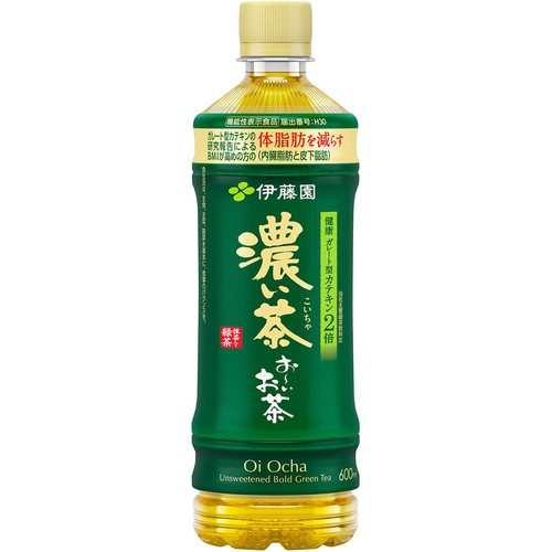 伊藤園 おーいお茶 濃い茶 600ml
