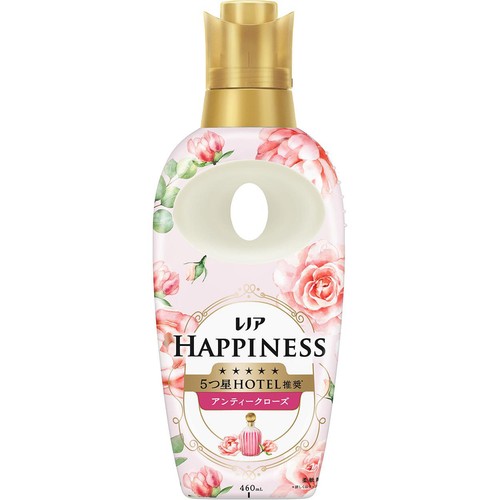 P&G レノアハピネス 夢ふわタッチ 華やかに香るアンティークローズの香り本体 柔軟剤 460mL