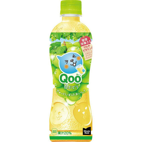 コカ・コーラ ミニッツメイドQooシロブドウ 425ml Green Beans