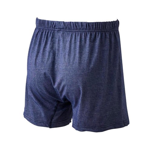 ニットトランクス ミジンボーダー 紳士 ブルー M トップバリュ