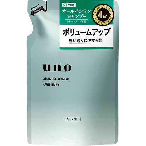 ファイントゥデイ ウーノ オールインワンシャンプー ボリューム つめかえ用 400mL