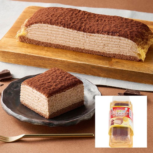 ドンレミー しあわせチョコミルクレープ 1個