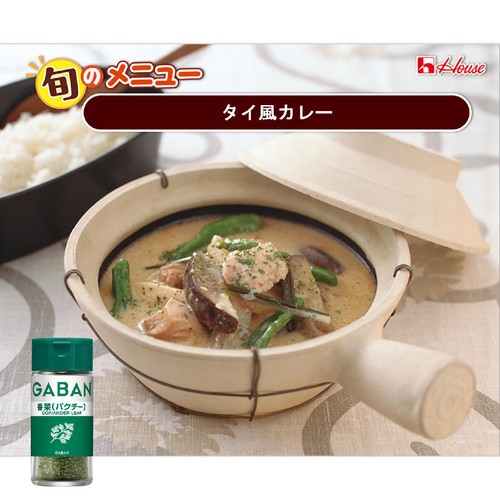 ハウス食品 GABAN ギャバン 香菜(パクチー) ホール 8g