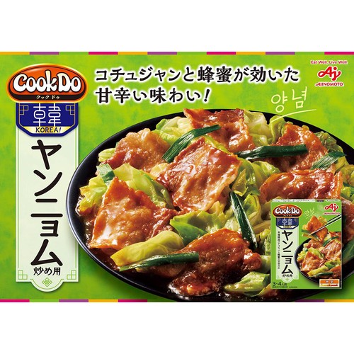味の素 CookDo KOREA! ヤンニョム炒め用 3～4人前 85g