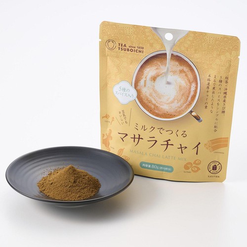 つぼ市製茶本舗 ミルクでつくるマサラチャイ 80g Green Beans