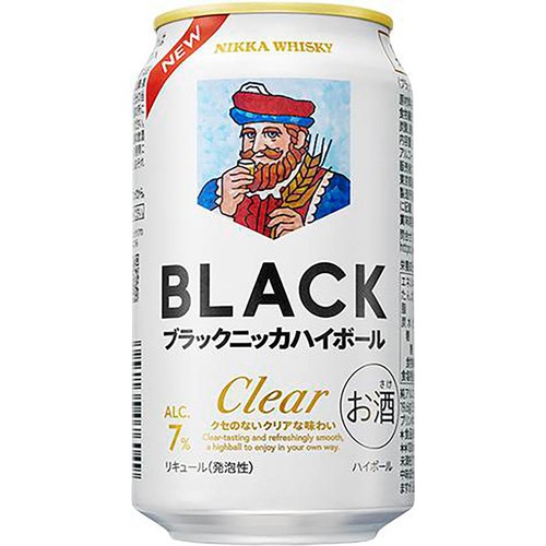 【7%】アサヒ ブラックニッカハイボール 350ml