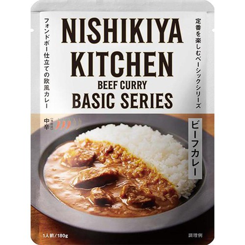 にしき食品 NISHIKIYA KITCHEN ビーフカレー 1人前(180g)