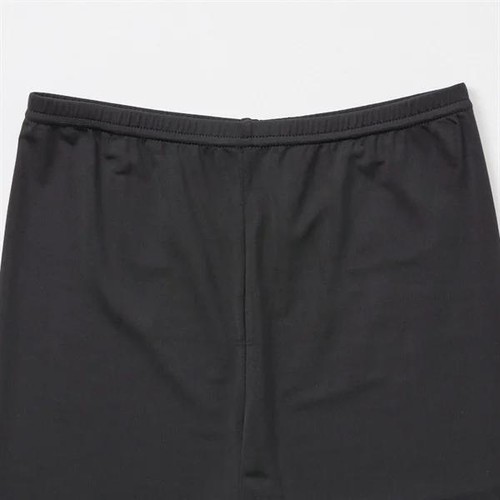 PEACE FIT(ピースフィット) COOL ひんやり冷感レギンス マイクロミニ丈 クロ 140cm トップバリュ