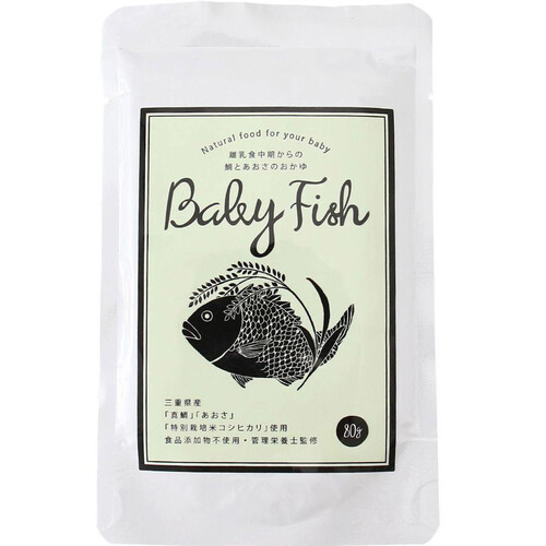 ディーグリーン BabyFish 鯛とあおさのおかゆ 80g