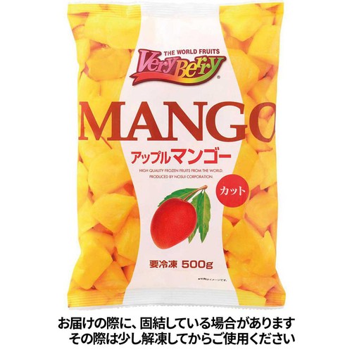 ノースイ VeryBerry アップルマンゴーカット【冷凍】 500g Green Beans