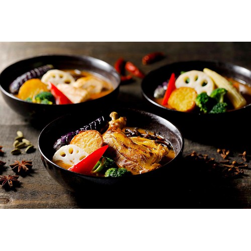 【冷凍】GARAKU 自家製とろとろ豚角煮のスープカレー 1人前 420g