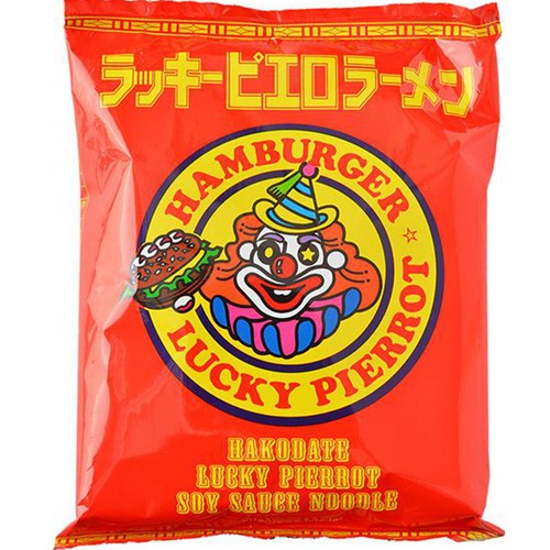 ラッキーピエロ ラッキーピエロラーメン しょうゆ 1人前 (101g)